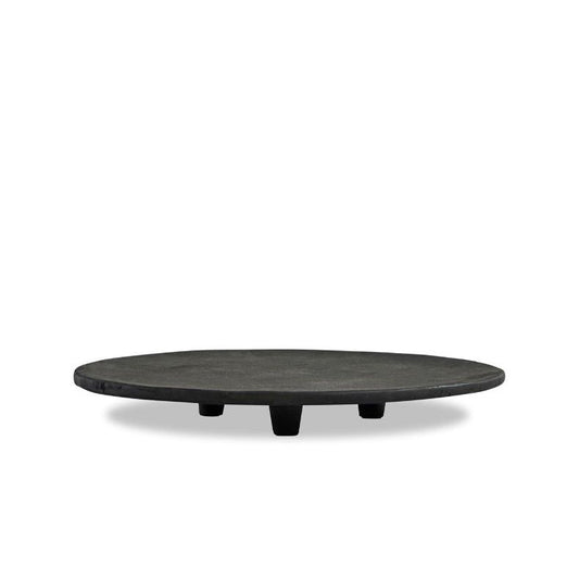 DUCK SMALL - Round fiber-reinforced concrete tray.