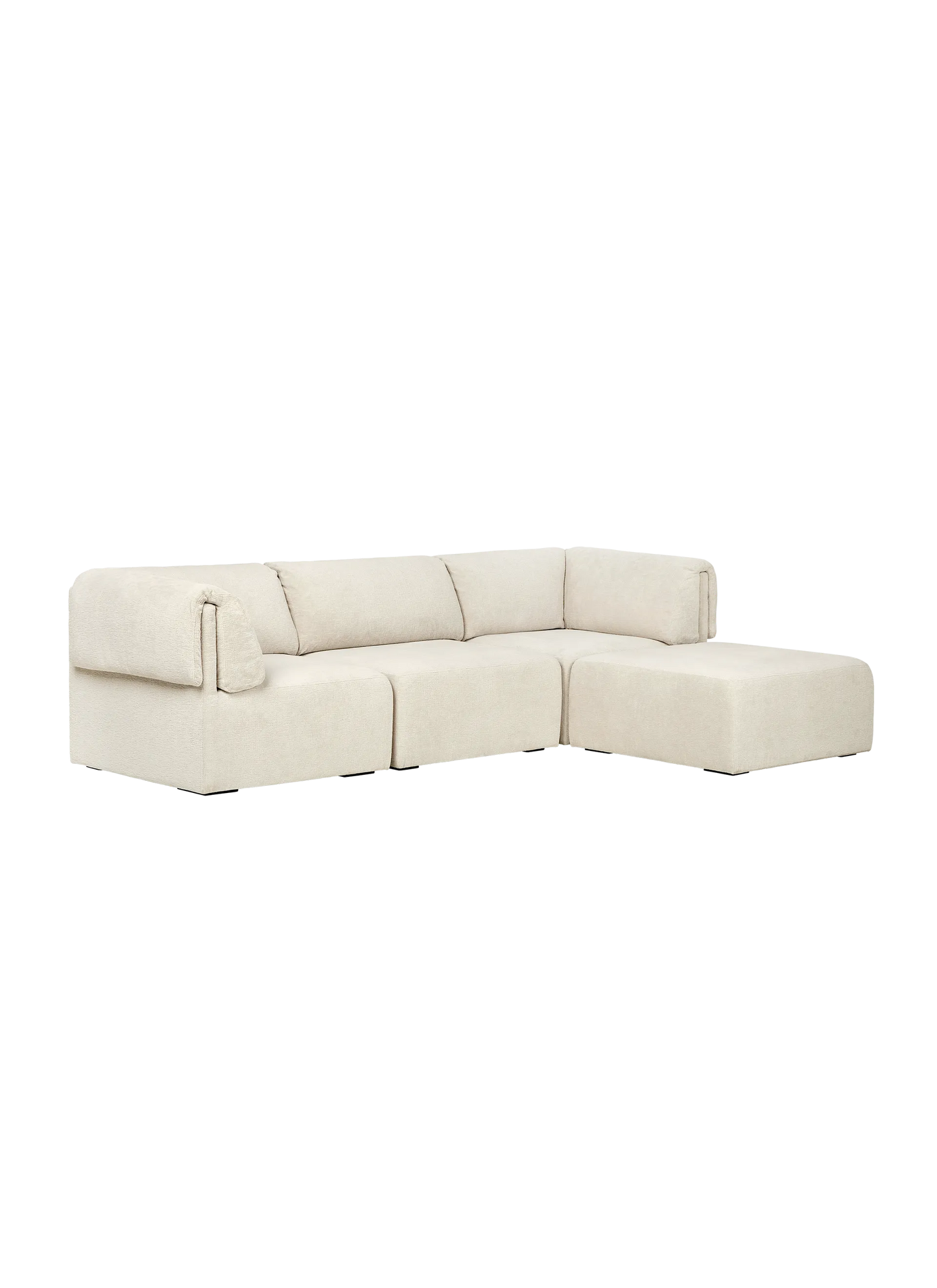 WONDER SOFA - 3-seater with Chaise Longue.