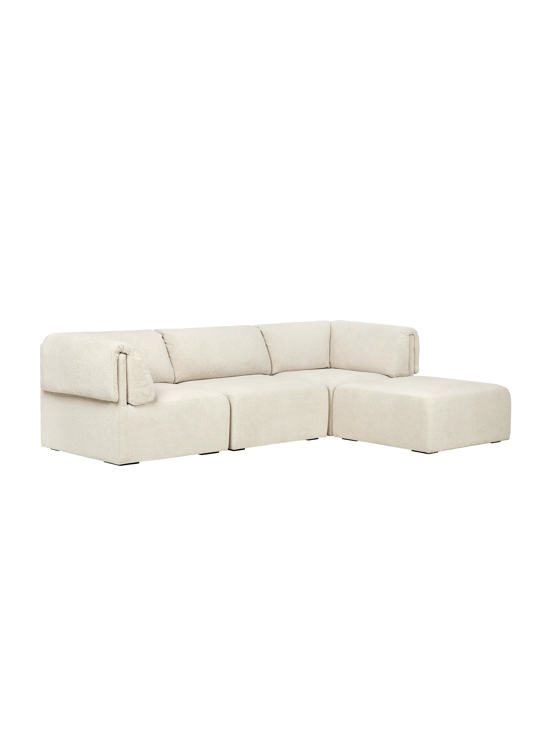 WONDER SOFA - 3-seater with Chaise Longue.