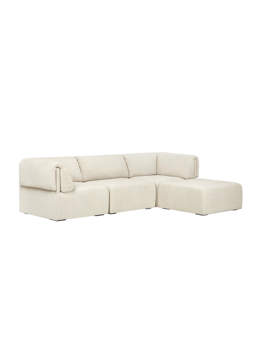 WONDER SOFA - 3-seater with Chaise Longue.