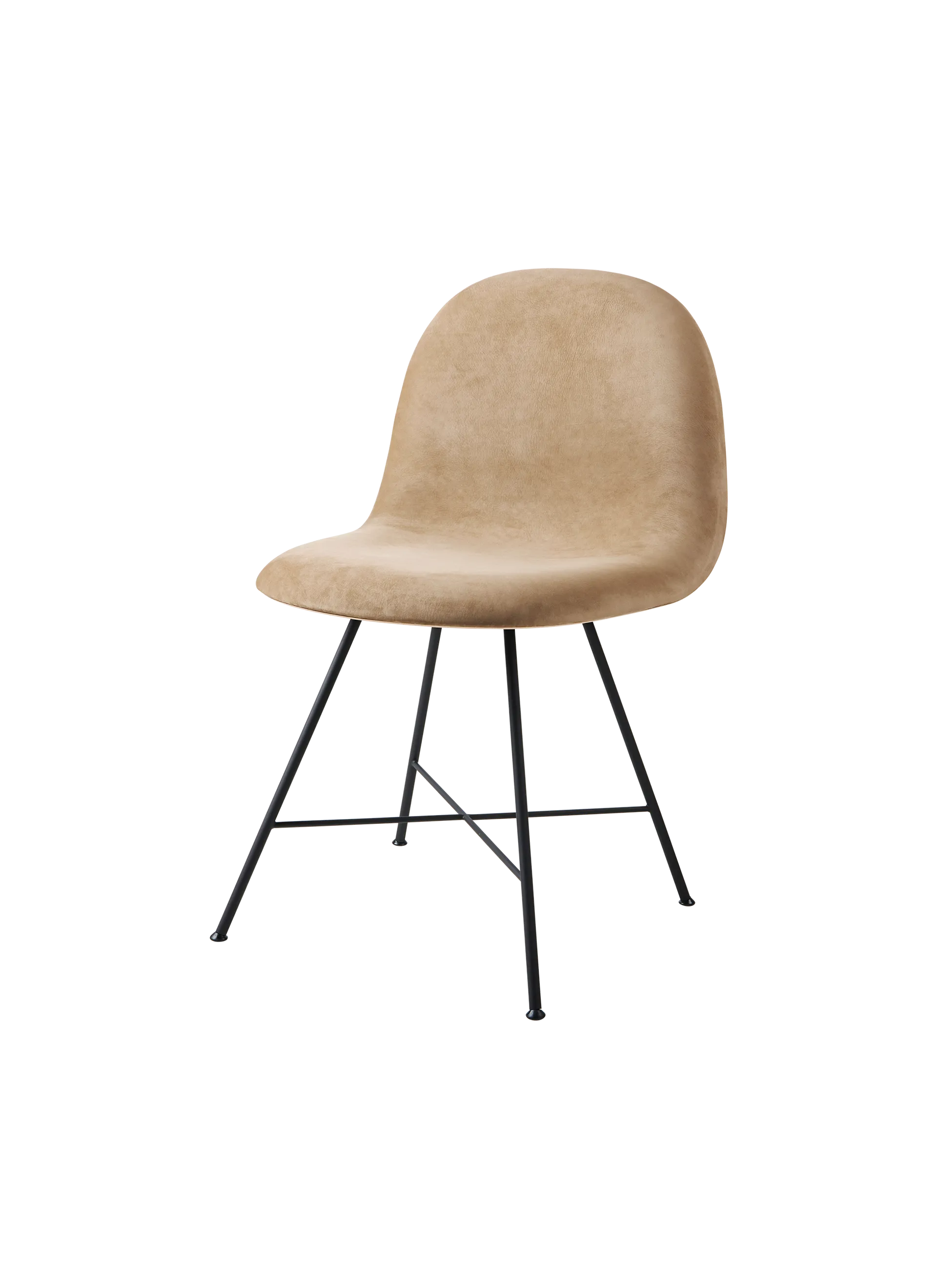 GUBI 3D DINING CHAIR - Front Upholstered.