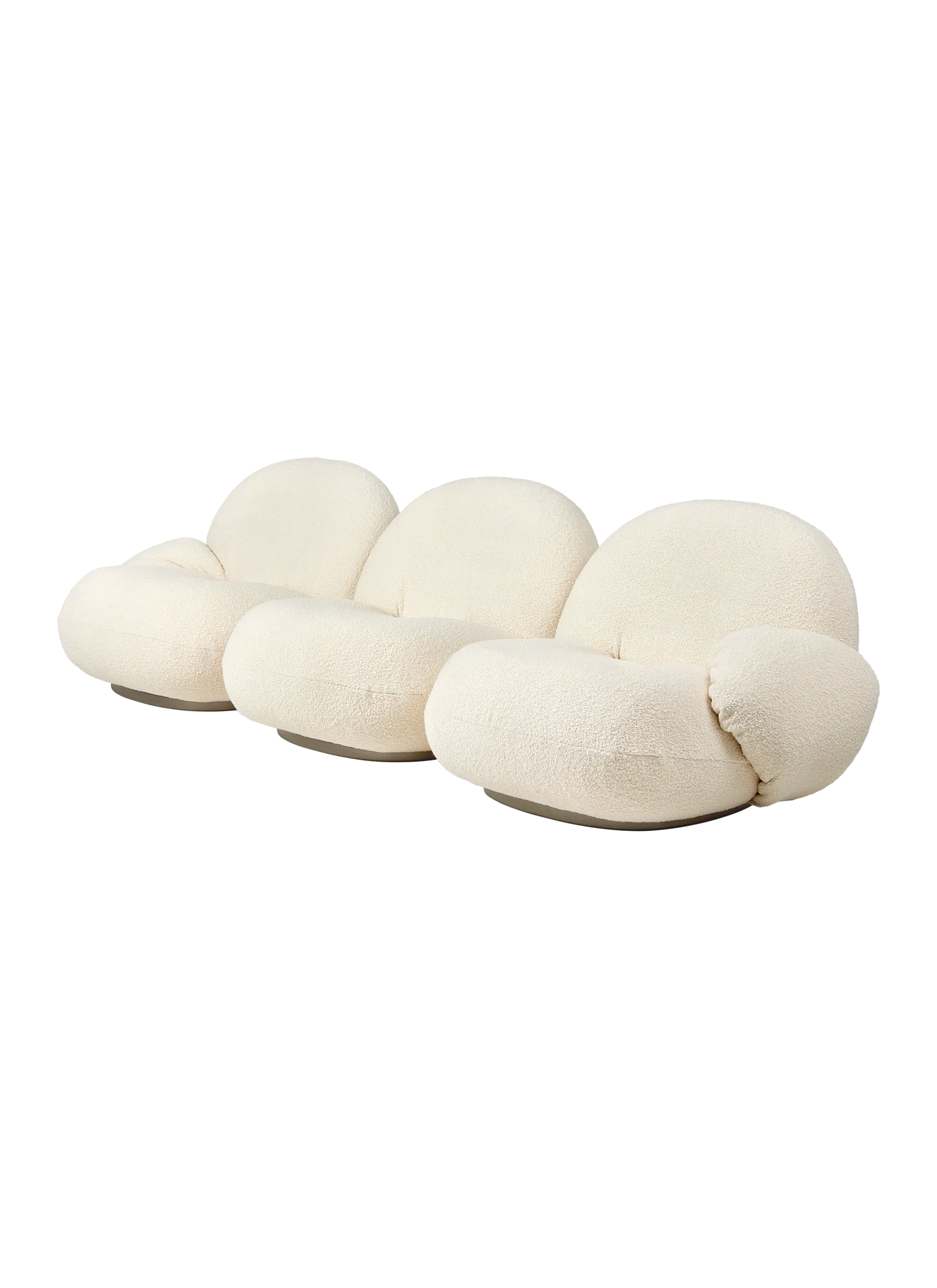 PACHA SOFA - 3-seater with armrests.