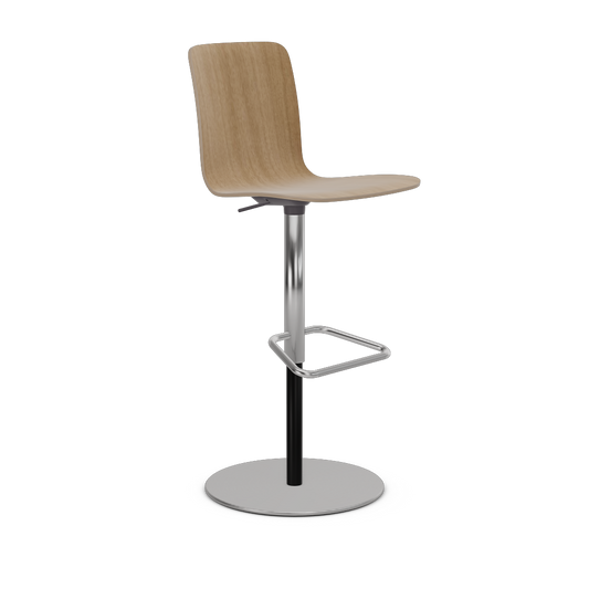 HAL Ply Barstool (without seat upholstery).