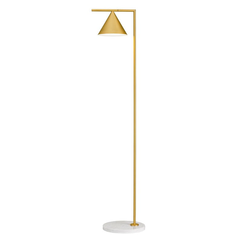 Captain Flint floor lamp by Flos #brass #