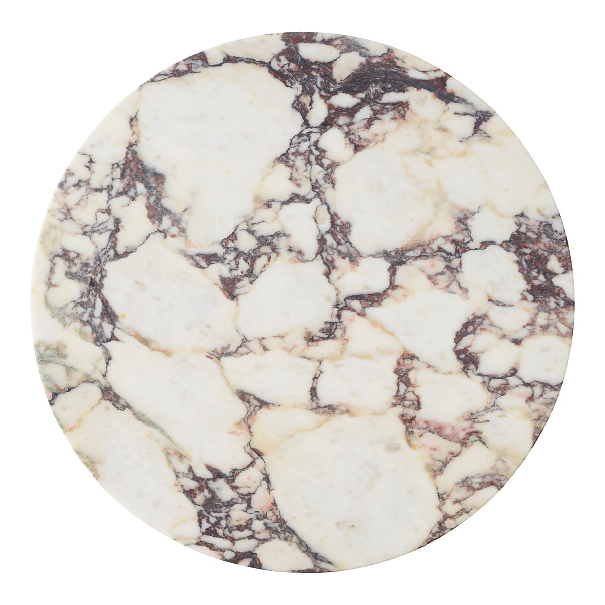 Androgyne marble table top, off white