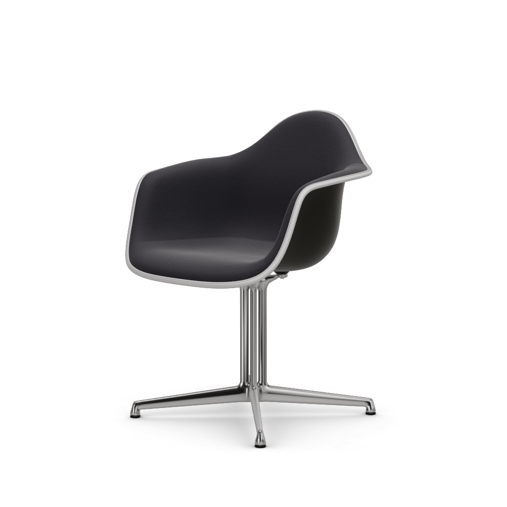 Eames Plastic Armchair DAL (with full upholstery)