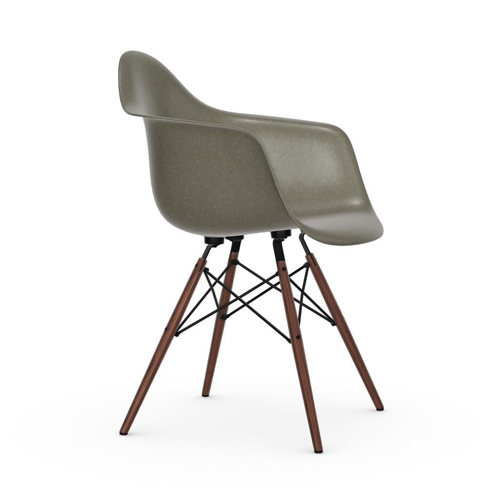Eames Fiberglass Armchair DAW (without upholstery).