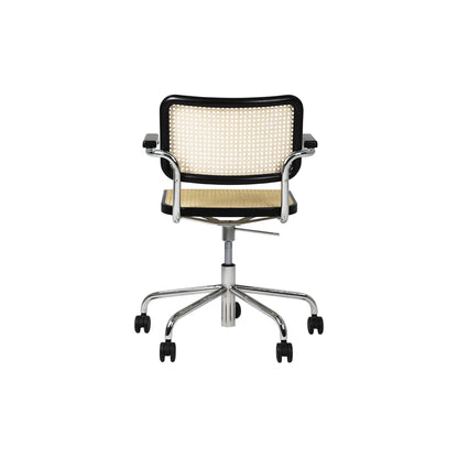 [Vintage/In-Store Immediate Shipping] Thonet | S 64 VDR Swivel Armchair (Caster Version)