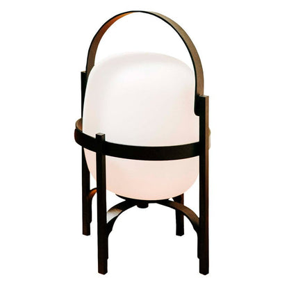 Cestita Alubat table lamp by Santa & Cole #black #