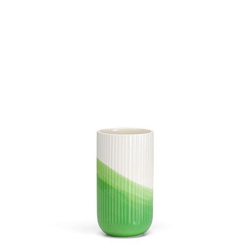 Herringbone Vase ribbed.