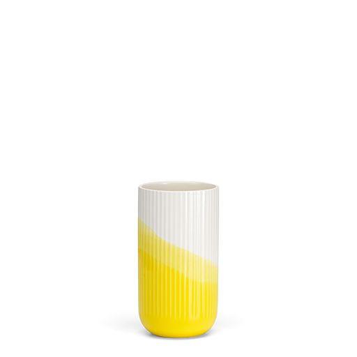 Herringbone Vase ribbed.