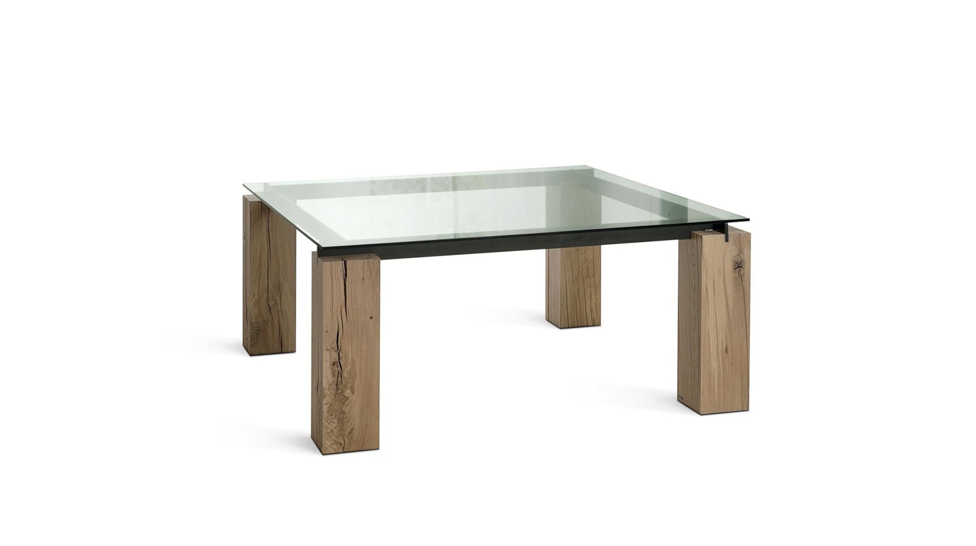 TÉNÉRÉ DINING TABLE - CROSSBARS IN METAL by Roche Bobois