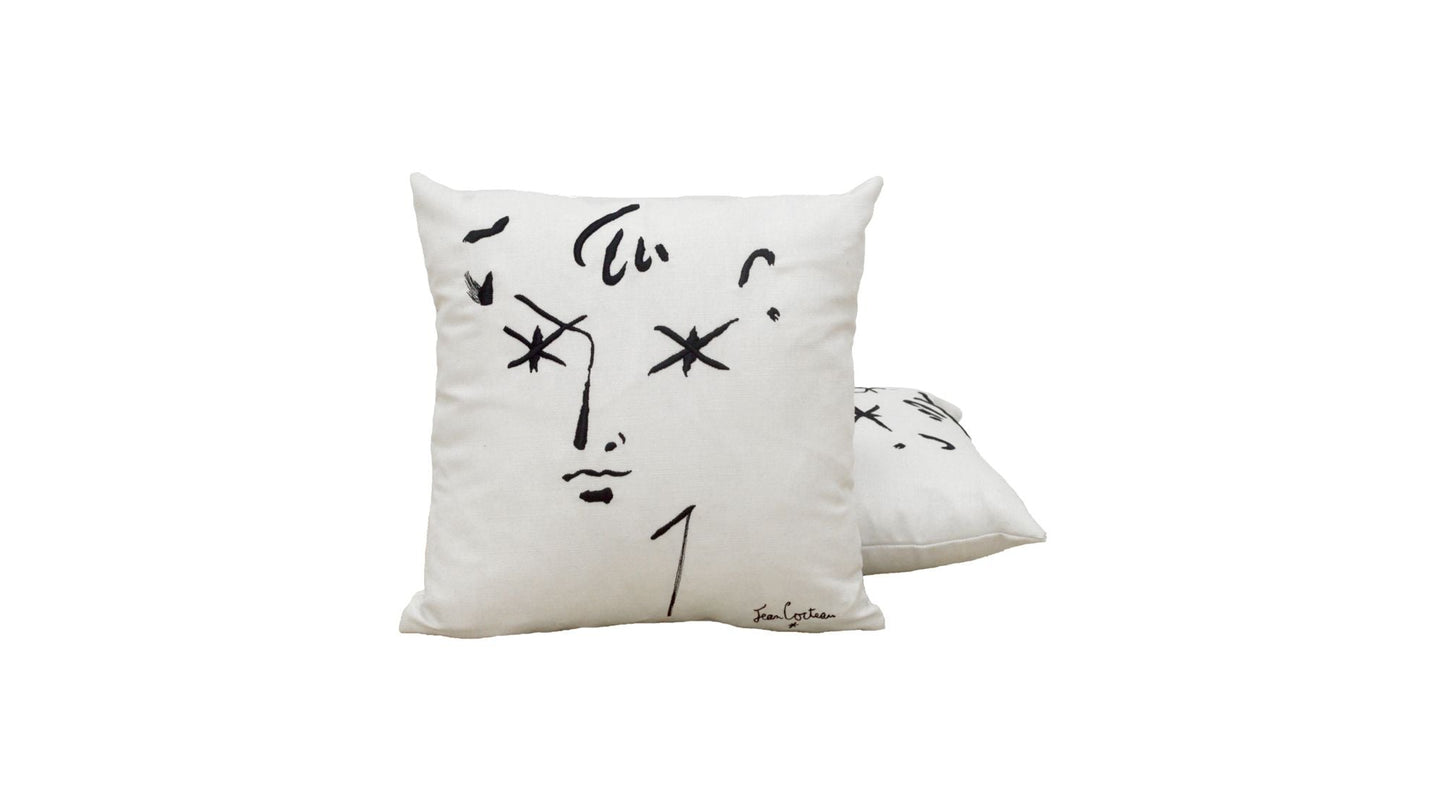 OEIL ETOILE CUSHION CREAM by Roche Bobois