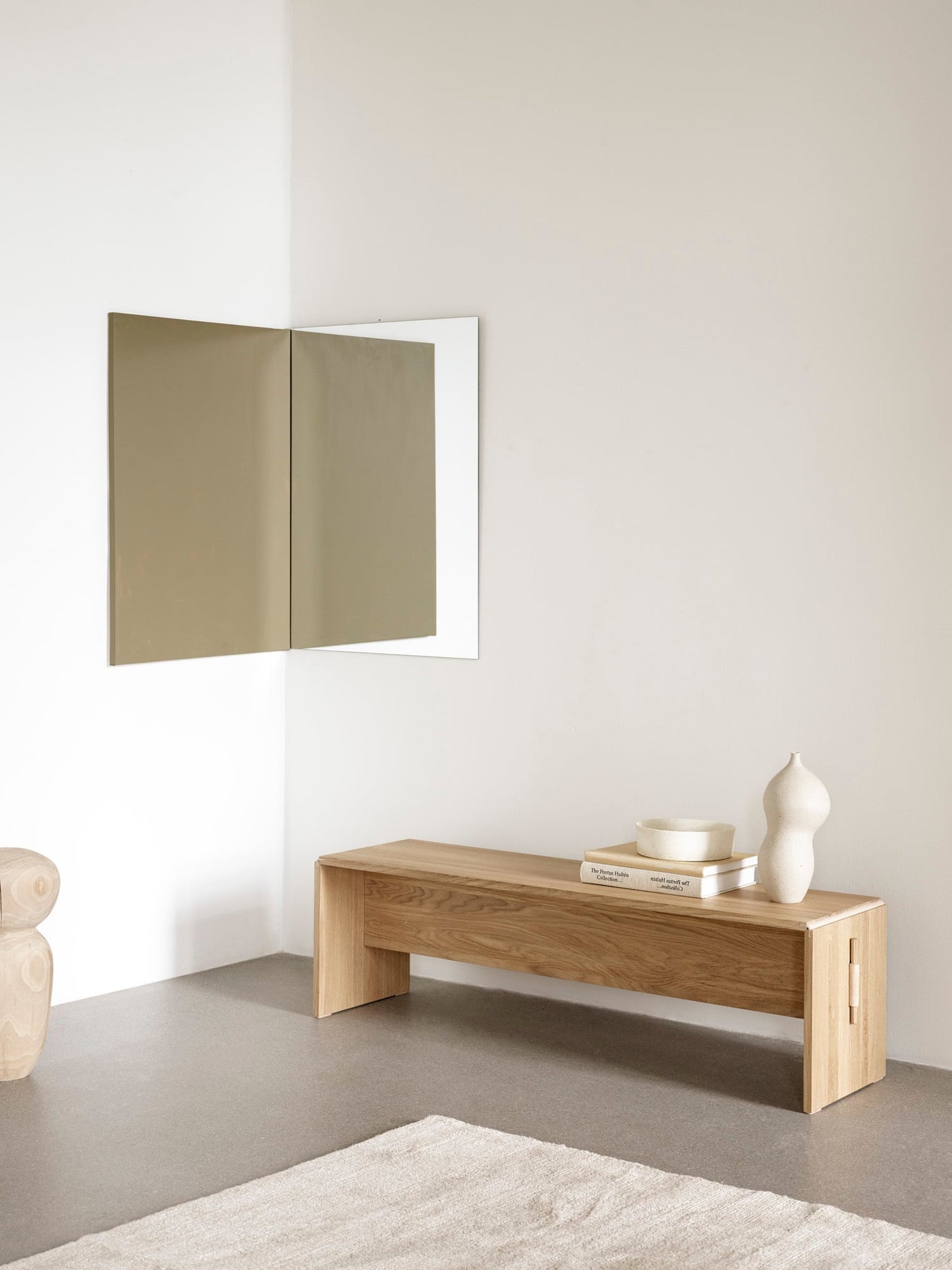 T14 Plint coffee table, oak