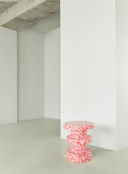 Bit stool, stack, red