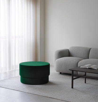 Silo pouf, medium, green
