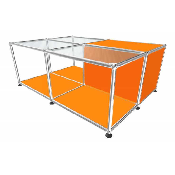 2x2x1 Coffee Table [W(500+500)XD(350+350)XH350]