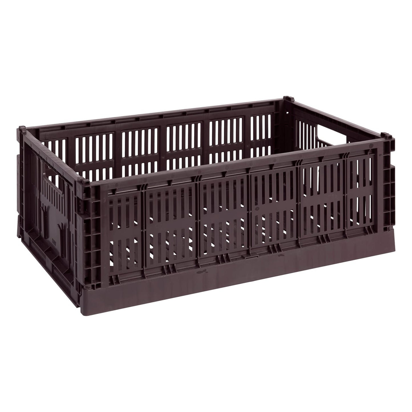 Colour Crate, L, recycled plastic, bordeaux