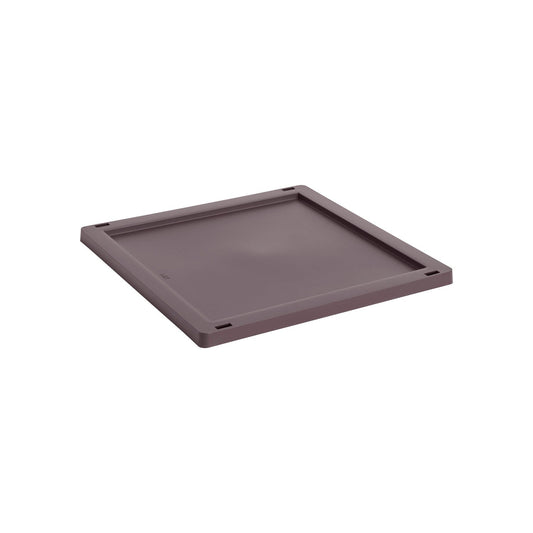 Colour Crate lid, M Square/Cube, recycled plastic, bordeaux