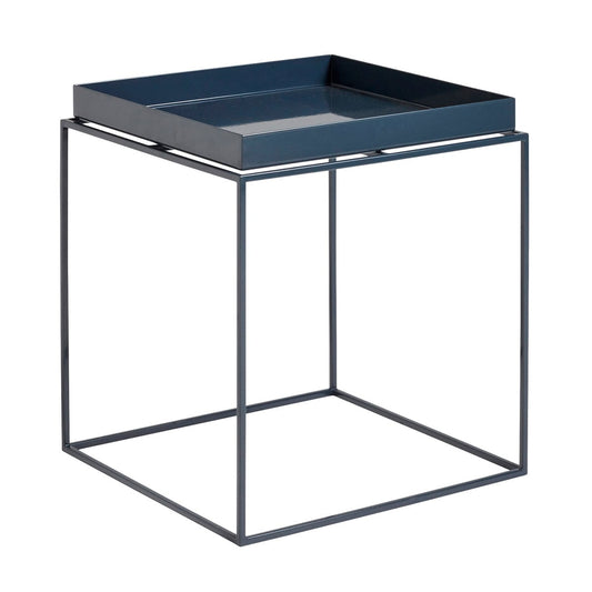 Tray table medium square, deep blue