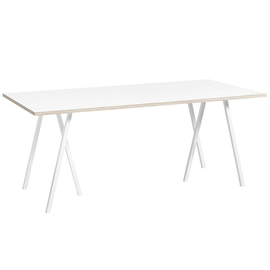 Loop Stand table 180 cm, white