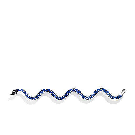 Metal Wall Relief Magic Snake.