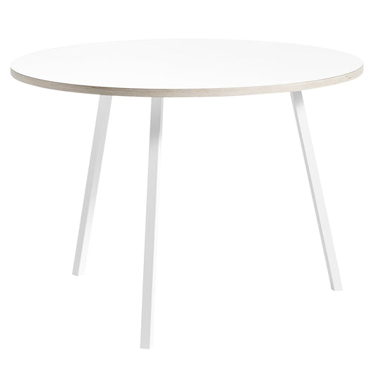 Loop Stand round table 105 cm, white