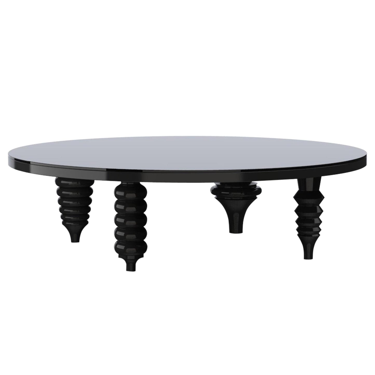 MULTILEG - Round Low Coffee Table