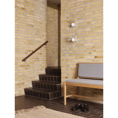 FDB Furniture U12 Slaterhage Wall Lamp Ø21 Clear
