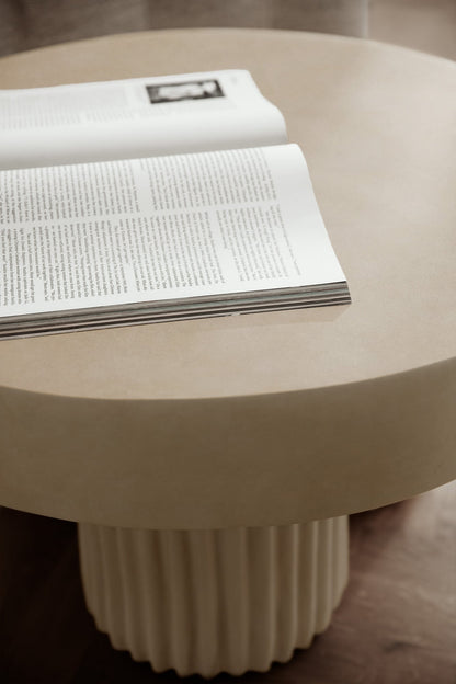 Gear coffee table, 37 x 70 cm, chai