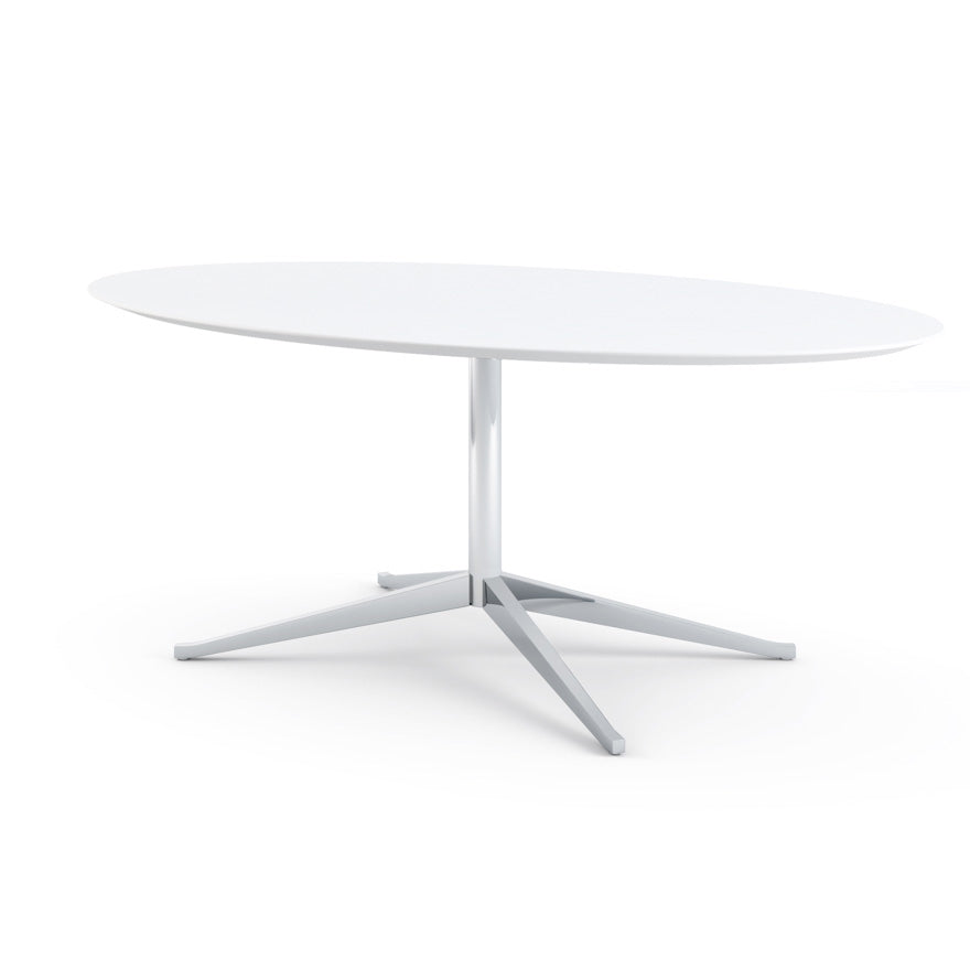 Florence Knoll Table Desk - Oval Laminate Writing Desk 198x121 (Quote inquiry).