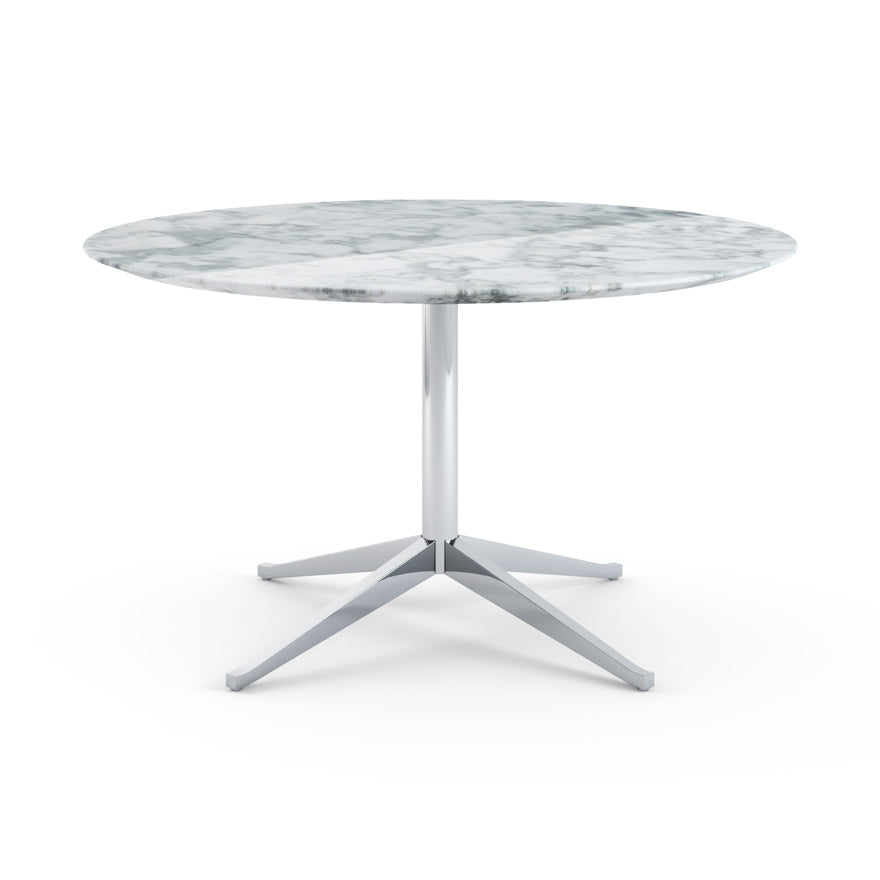 Florence Knoll Table Desk - Round Marble Writing Desk Ø137