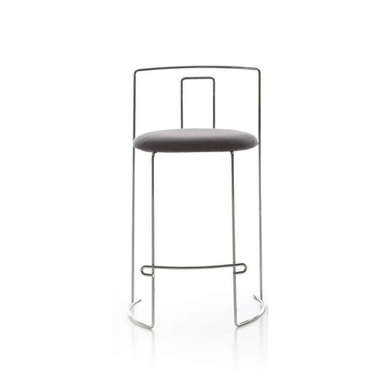Let's go bar - leather stool