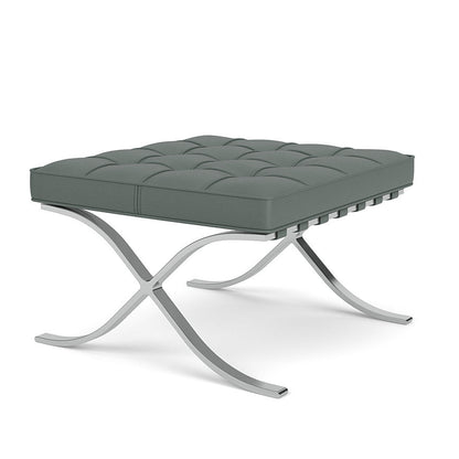 Barcelona - leather footstool.