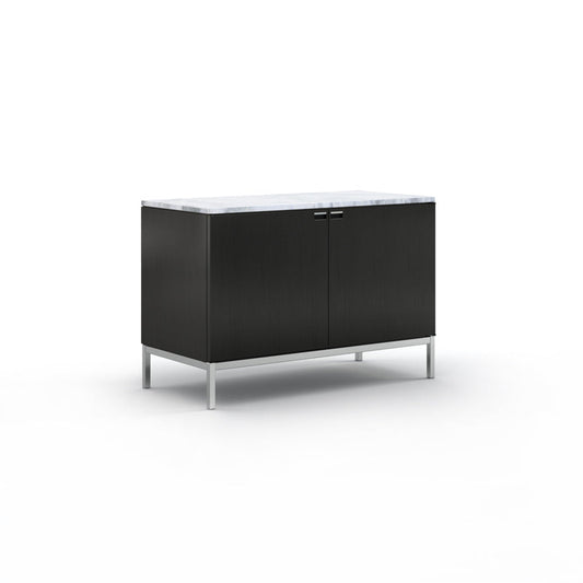 Florence Knoll Credenza 2 Position - Wood Sideboard with Doors