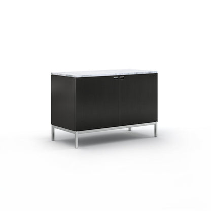 Florence Knoll Credenza 2 Position - Wood Sideboard with Doors