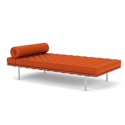 Barcelona - Tufted Upholstered Leather Daybed.