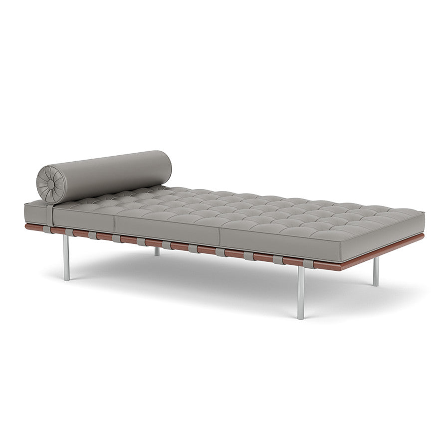 Barcelona - Tufted Upholstered Leather Daybed.