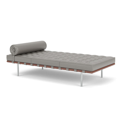 Barcelona - Tufted Upholstered Leather Daybed.