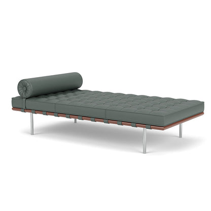 Barcelona - Tufted Upholstered Leather Daybed.