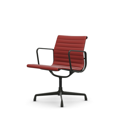 Aluminium Chairs EA 108 swivel – Conference (Cover material - Fabric Leather)