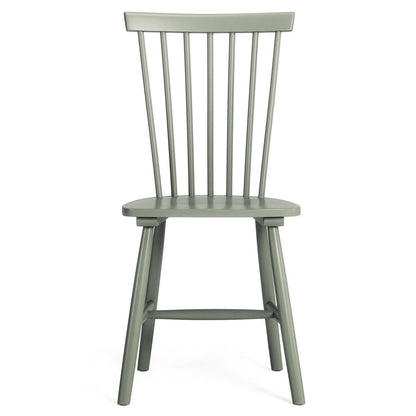 Department Wood H17 Windsor Dining Chair Grey Green