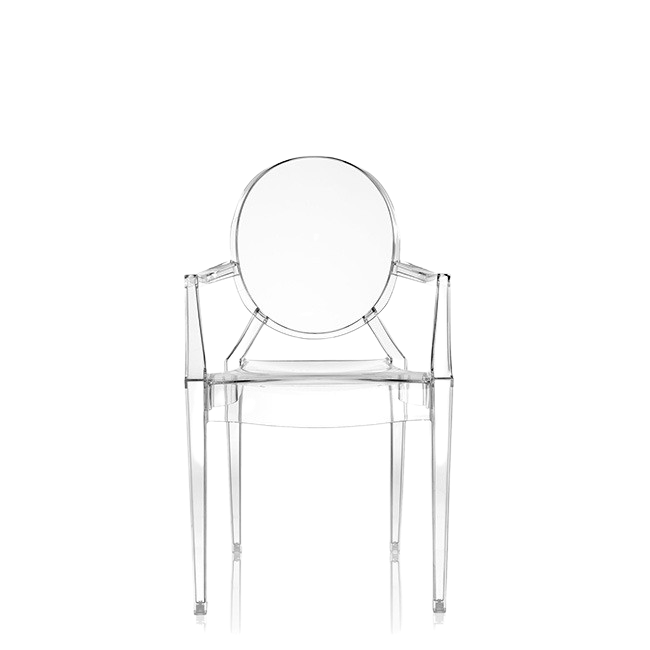 [Domestic Stock/Grade B] LOUIS GHOST Armchair