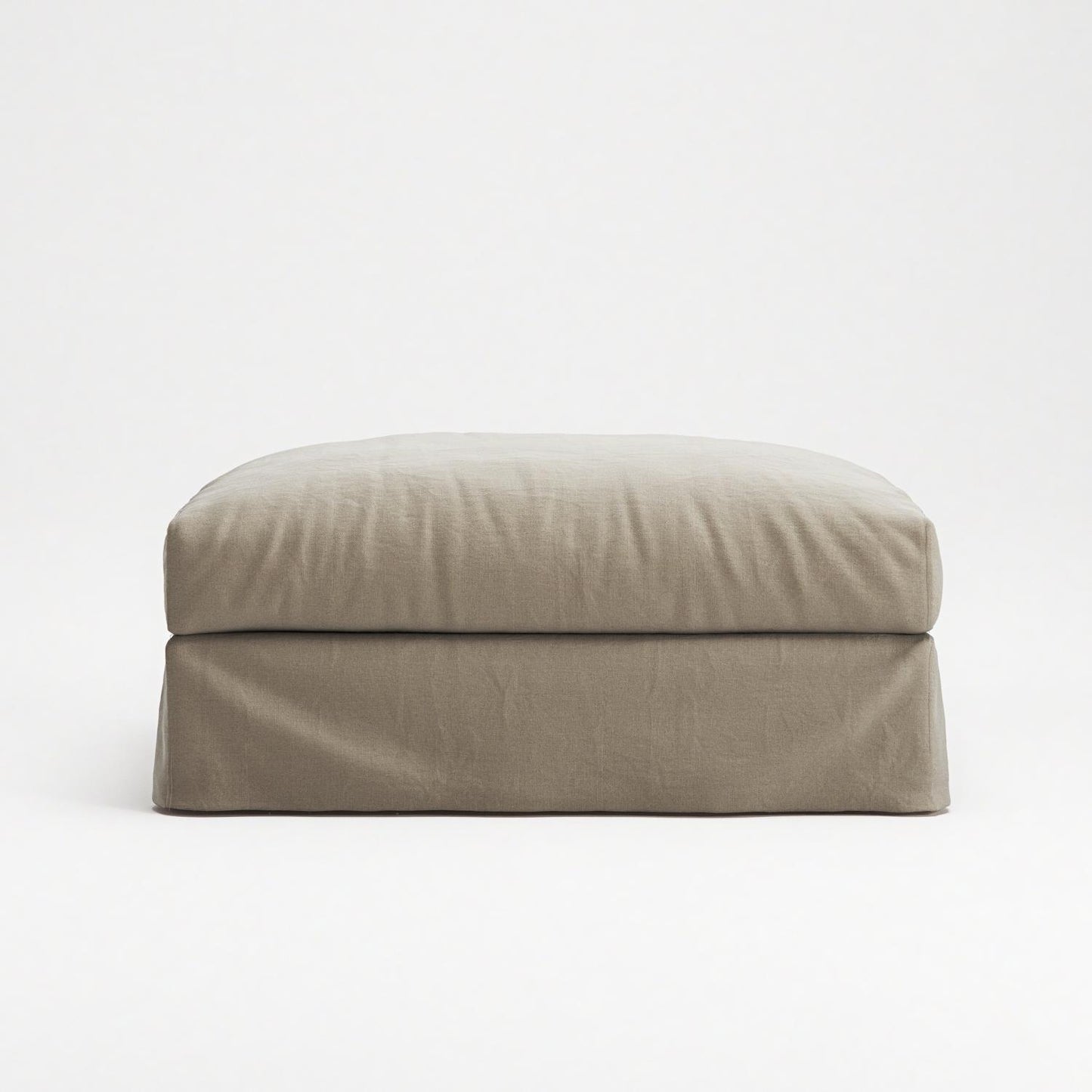 Decotique Le Grand Air Footstool Savage Linen