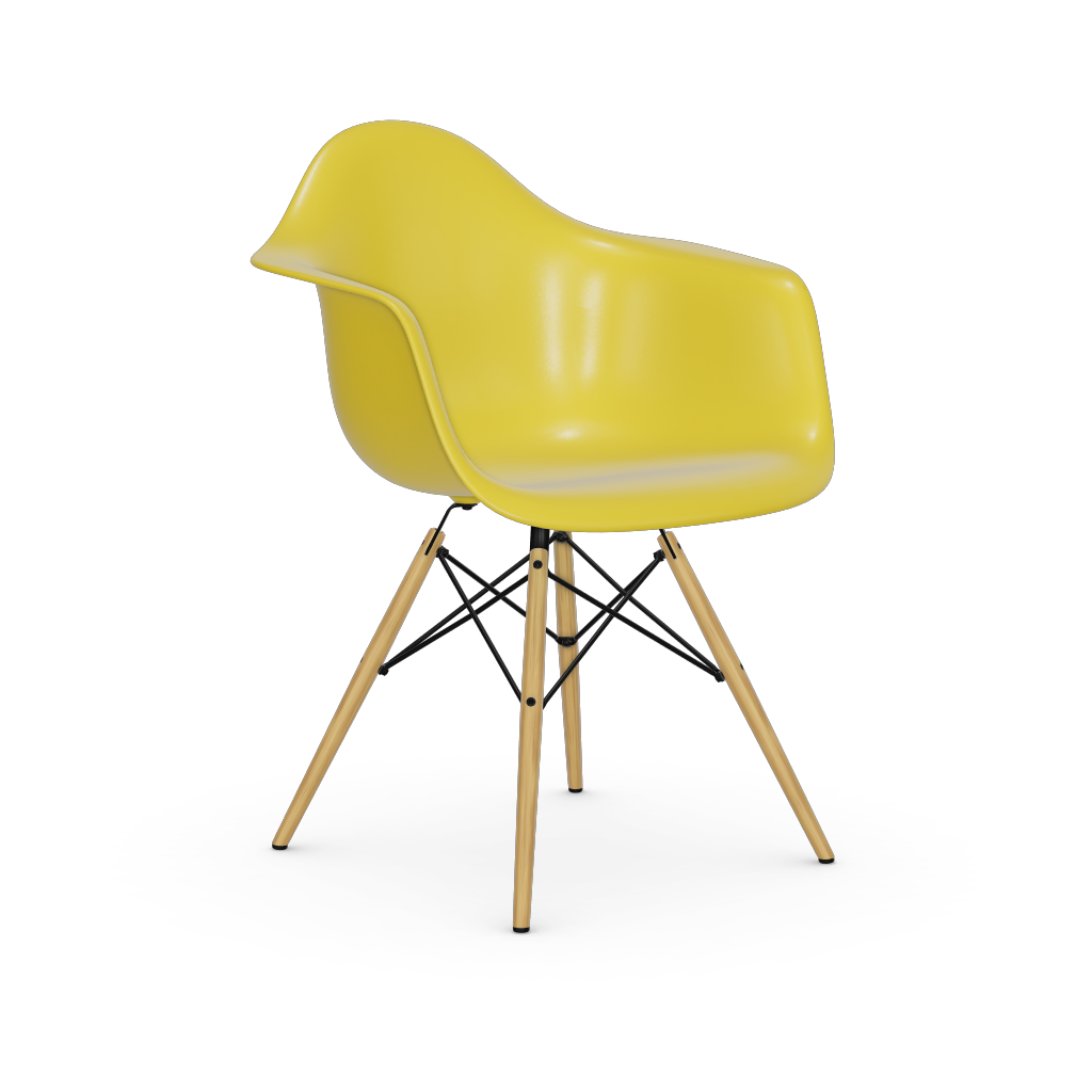 Eames Plastic Armchair DAW (without upholstery).
