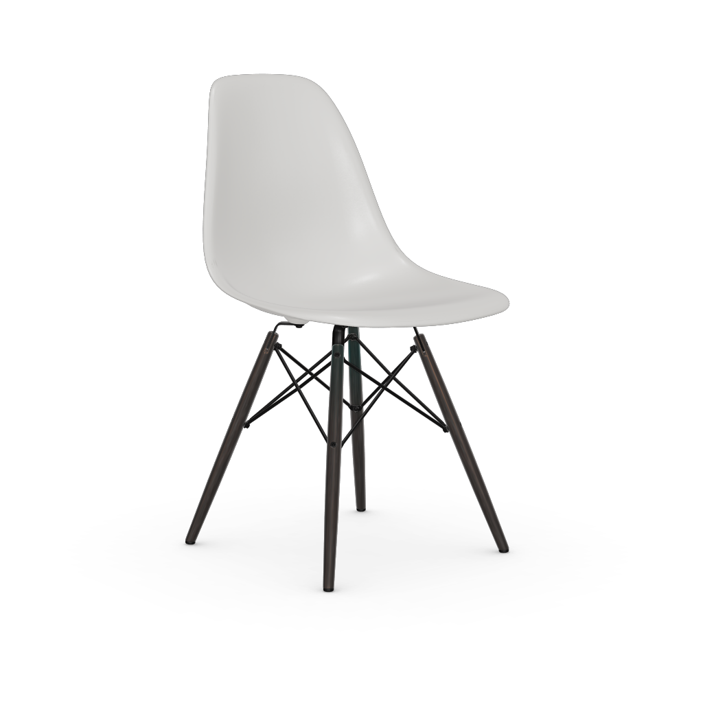 Eames Plastic Side Chair DSW (without upholstery).
