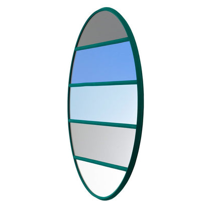 Vitrail mirror by Magis #50 x 50 cm, round, green  #