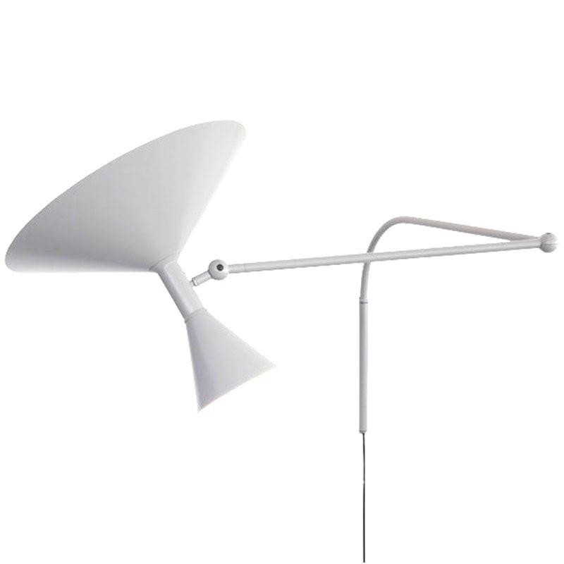 Lampe de Marseille - Adjustable aluminium wall lamp.