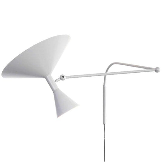 Lampe de Marseille - Adjustable aluminium wall lamp.