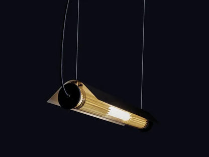 IN THE TUBE 360 series LED Borosilicate glass wall/pendant lamp.